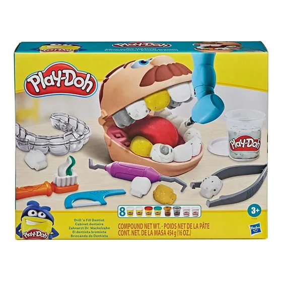Play Doh El Dentista Bromista 5 Potes / Diverti