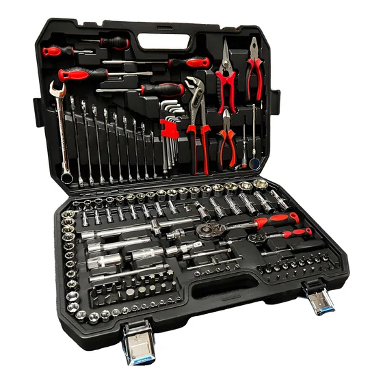 Combo Set Herramientas Tubos + Puntas + Llaves  142pcs