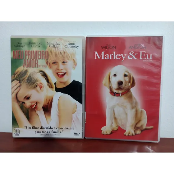 Dvd Meu Primeiro Amor Marley E Eu Ótimos 