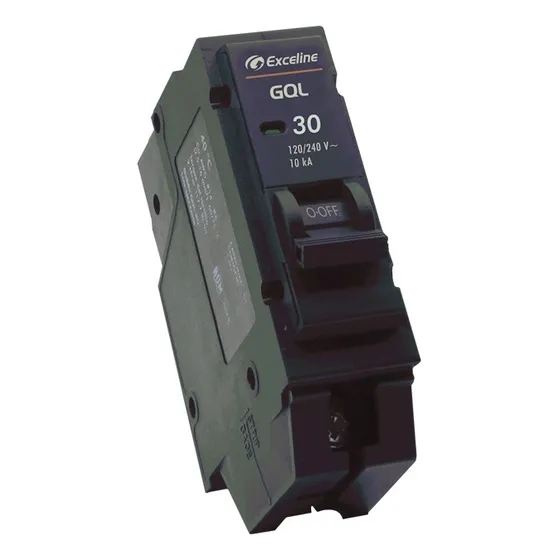 Breaker Empotrar Termomagnetico 1x30 Amp Exceline
