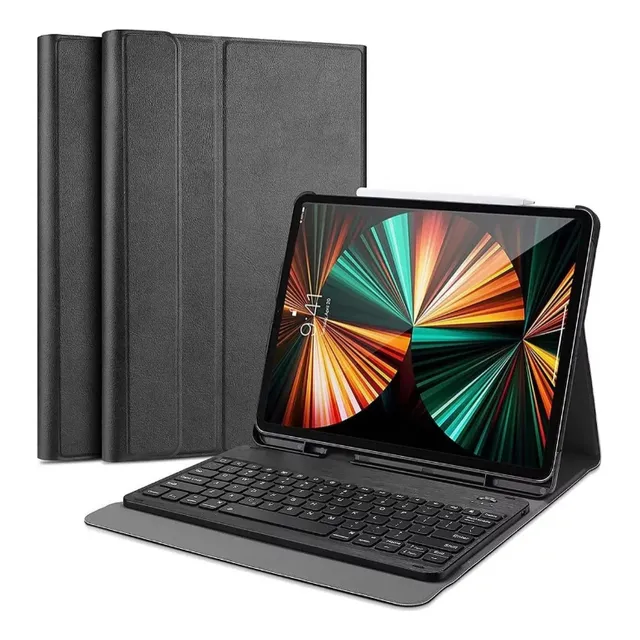 Funda Con Teclado Inalámbrico Para iPad Pro 12.9 3a 4a 5a 6a