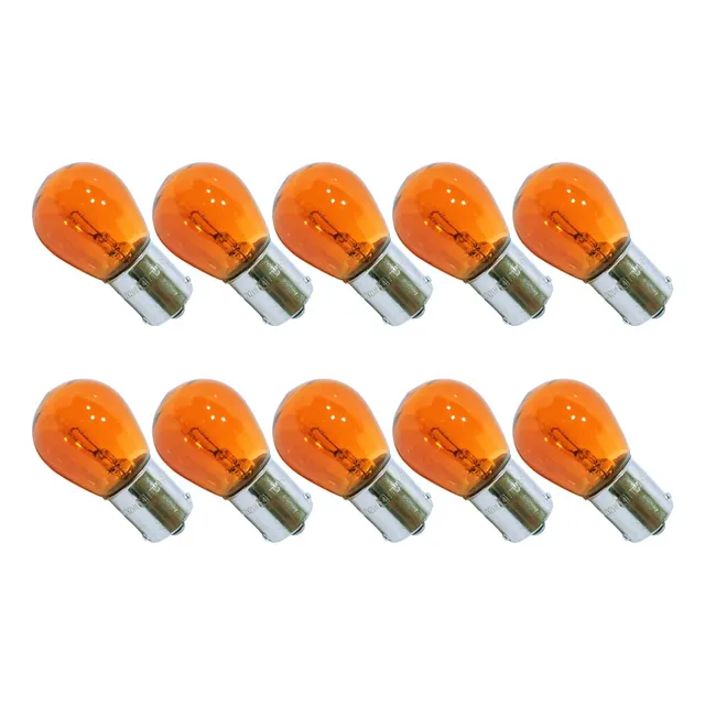 Lâmpada Seta Pisca Laranja Caminhão 1 Polo 24v 21w Pino Y