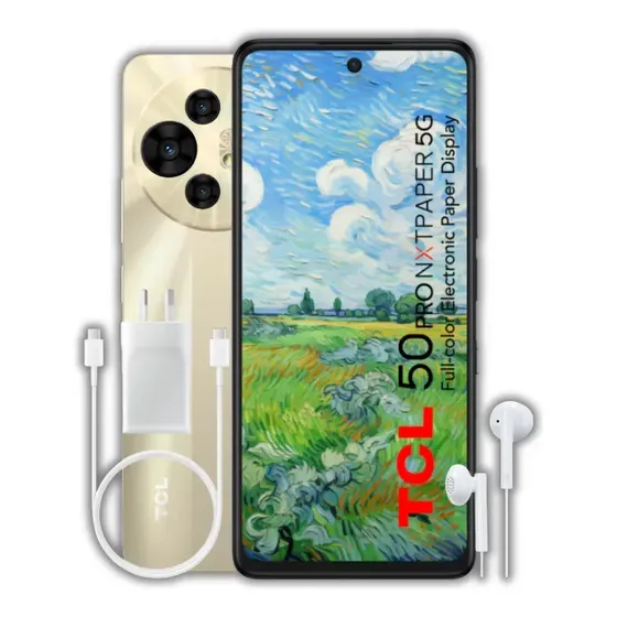 Celular Teléfono TCL 50 PRO NEXTPAPER 5G 512GB GOLD