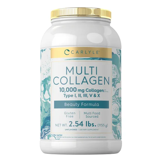 Suplemento De Colágeno Carlyle Multi Collagen, 1 Kg, Tipo I,