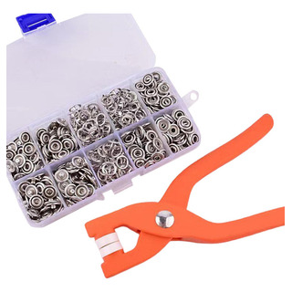 Press Studs Snap Fasteners Set Con Alicates De 300 Piezas Press Studs Snap Fasteners Set Con Alicates De 300 Piezas