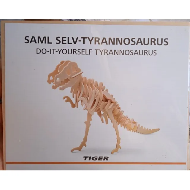 Tiranosaurio Armable (para 4 Años En Adelante) (nuevo)