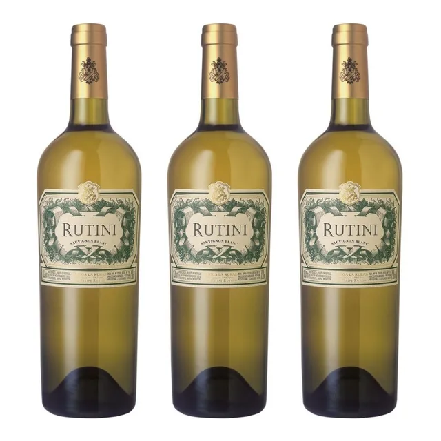 Vino Rutini Sauvignon Blanc 750ml. Pack X3