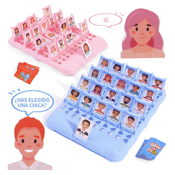 Juegos De Mesa Adivina Quien Para Niños Hong Jie Toys Dakara Juego De Mesa Fisico
