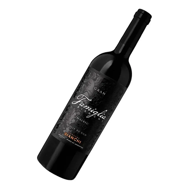Vino Tinto Gran Famiglia Bianchi Malbec Botella De 750ml