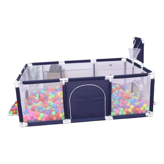 Piscina Para Bebe Modelo Piscina Futbol Basquet, Con 50 Pel