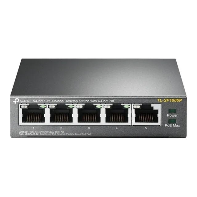 Switch TP-Link TL-SF1005P serie Switch 10/100 PoE+