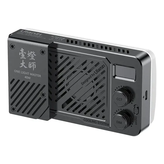 Mini Luz Ulanzi Lm-p40 Rgb De 40 W Para Fotos Y Videos Negro Rgb | Cuotas sin interés