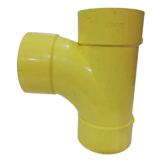 Tee 4 PuLG Aguas Negras Pvc Marca Uniteca