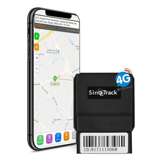 Sinotrack St-902l 4g Rastreador Gps Para Vehículos conector OBD2