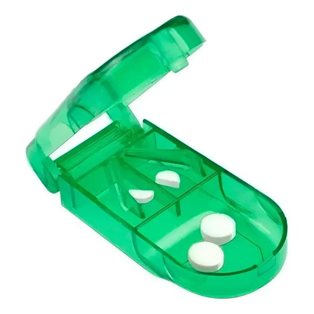 Cortador De Pastillas Portátil Colores Trasparentes