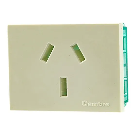 Modulo Toma Simple 10a Blanco Cambre 6904