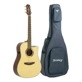 ViolĂŁo EletroacĂșstico Strinberg Diamond Dd2sc N Folk Cor Natural ViolĂŁo EletroacĂșstico Strinberg Diamond Dd2sc N Folk Cor Natural