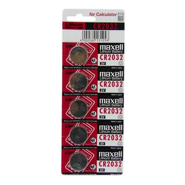 Pack 5 Pilas Cr 2032 Maxell Cr2032 3v / Promoferta