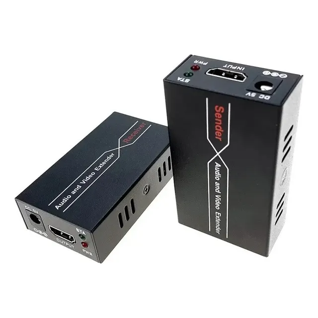 Extensor Alargue Hdmi Hasta 60 Metros Cable De Red Rj45 Utp