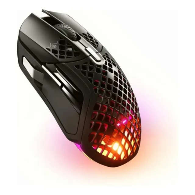 Steelseries Aerox 5 Wireless Mouse Para Juegos 18000 Cpi