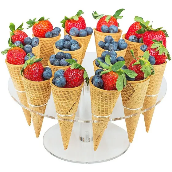 Ca . Soporte Cono Helado Soporte Exhibición Cono For Bodas