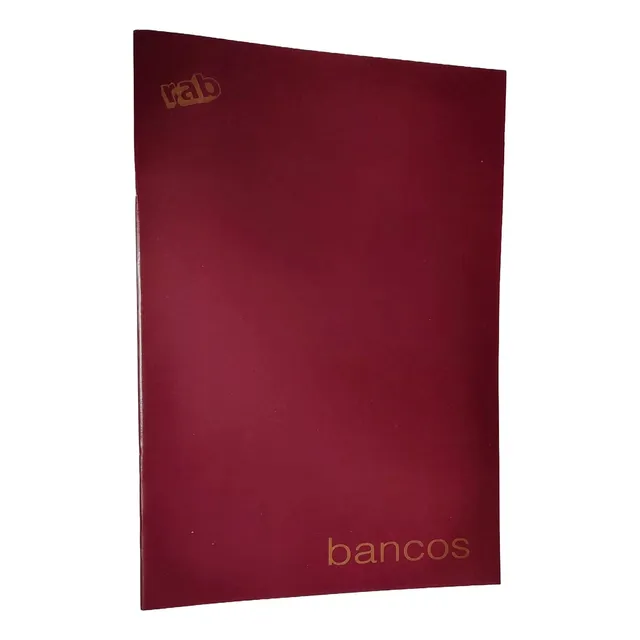 Cuaderno Bancos Rab 40 Hojas Tapa Flexible (21,5x31,5cm)