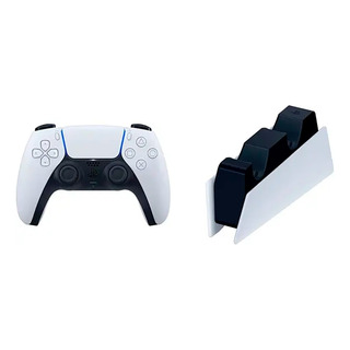 Controle Dualsense C/base Carregamento Dualsense Charging Controle Dualsense C/base Carregamento Dualsense Charging