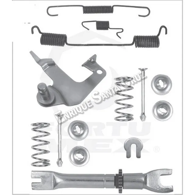 Kit Regulador Resortes Frenos Nissan D21 Der.