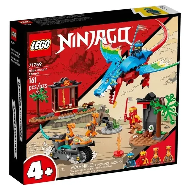 Set De Construcción Lego Ninjago Templo De Dragón 161 Pzs