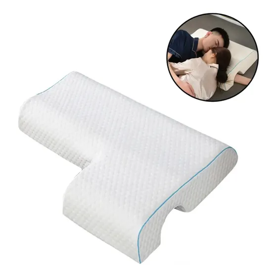 Almohada De Abrazo Parejas Cojin Memory Foam Transpirable