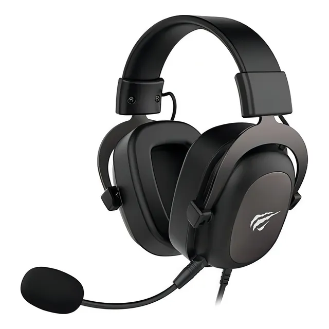 Auriculares Gamer Havit H2002d Pc Ps5 Xbox Con Micrófono Color Negro