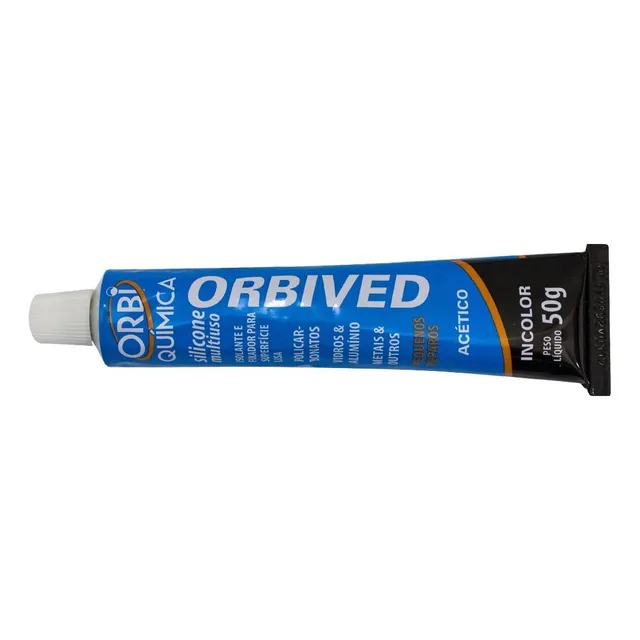 Cola Silicone Acético Para Faróis Lanternas 50g