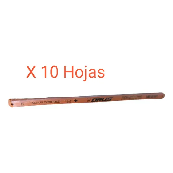 Hoja De Segueta Orus 12 Pulgadas 18 Dientes (pack 10 Hojas)