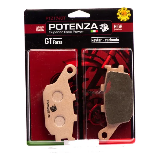 Kit Pastilha Potenza Traseira Yamaha Mt-09 Ptz174gt