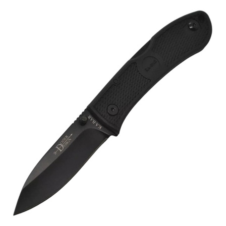 Canivete Ka-bar 4062 Dozier Black Blade Black Zytel Handles Canivete Ka-bar 4062 Dozier Black Blade Black Zytel Handles