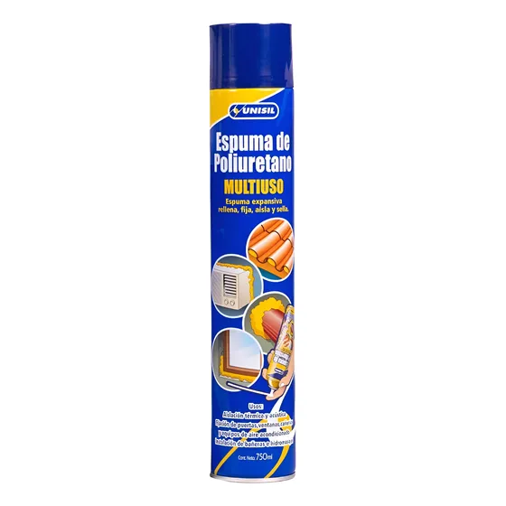Espuma De Poliuretano Multiuso 750ml
