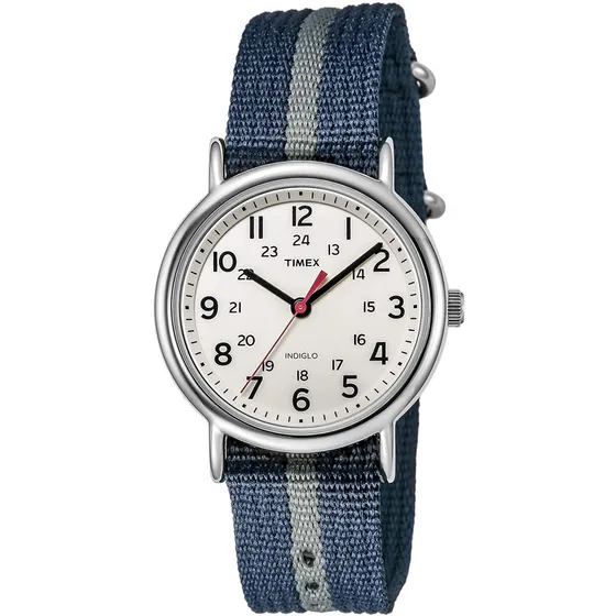 Reloj Timex Weekender 1.496  - Negro, Nailon 