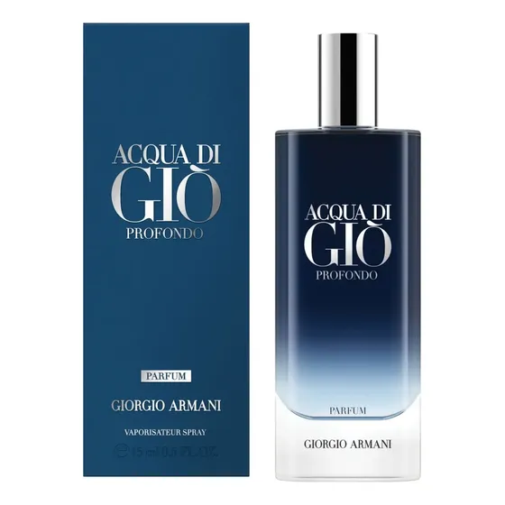 Perfume Acqua di Giò Profondo Parfum de Armani Beauty para Hombre 15 mL | Cuotas sin interés