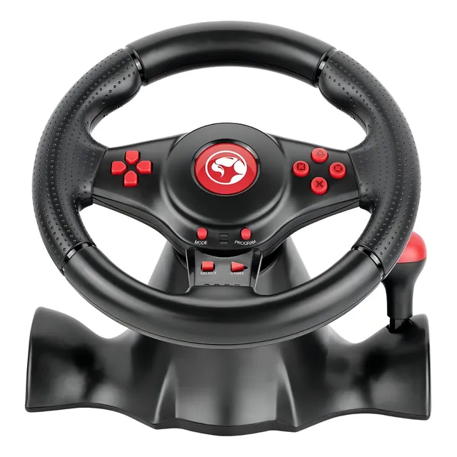 Volante Palanca Pedales Gamer Marvo Pc Ps3 Ps4 Xbox Android