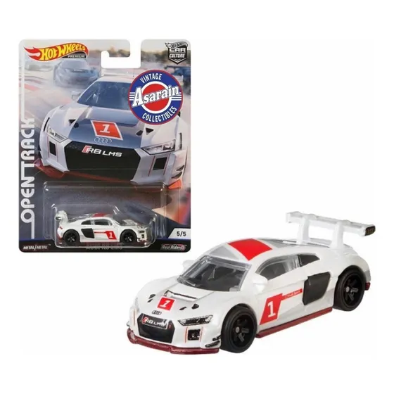 Audi R8 Lms Open Track Car Culture Hot Wheels 1/64  
