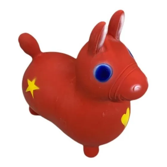 Caballo Saltarín Inflable Pvc 2-4 Años 50 Cm