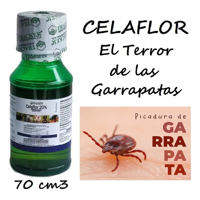 Celaflor El Original Veneno Mata Garrapatas Concentrado 20%