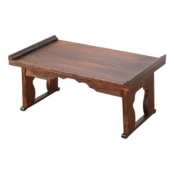 Gzqwdc Mesa De Piso Japonesa, Mesa De Café Pequeña Y Mesa De