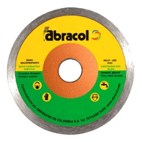 Disco Diamantado Continuo 7'' - Abracol Ref. 5508
