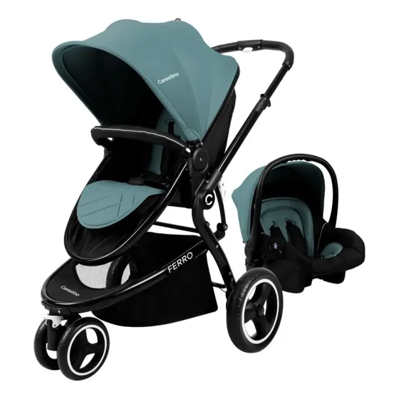 Coche Carestino Con Porta Bebe Como Nuevo