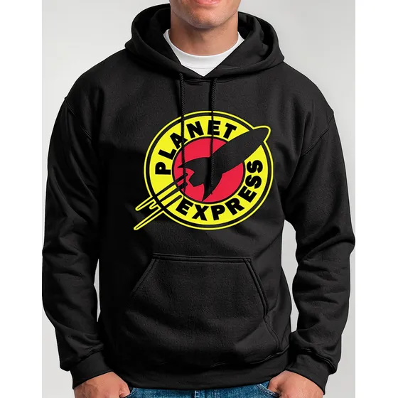 Polera Con Capucha Serie De Tv Animada Futurama
