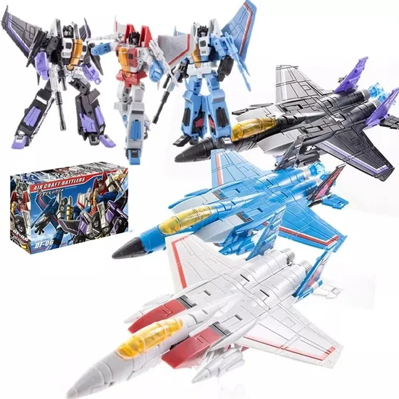 Decepticons Jinbao Seekers Starscream Thundercracker Skywarp