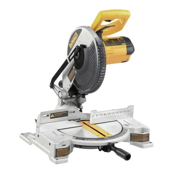 Sierra Ingleteadora 10'' 13,5a 4600rpm Dewalt Dw714-b3