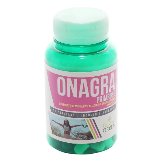 Onagra Prinrose X 30 Cápsulas Con Tiamina De Original Green