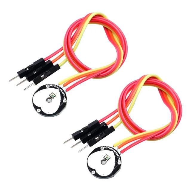 Kit 2 Sensores De Pulso Cardíaco Xd58c Ritmo Xd-58c Arduino
